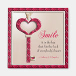 Smile Quote Motivational Magnet