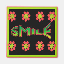 Smile Refrigerator Magnets