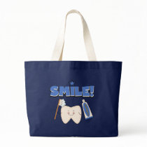 SMILE - Tooth T-shirts and Gifts Canvas Bag