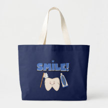 SMILE - Tooth T-shirts and Gifts Canvas Bag