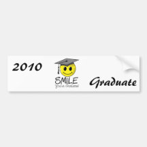 Smile You've Graduated Bumper Sticker
