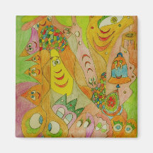 Smiles-11 Refrigerator Magnet