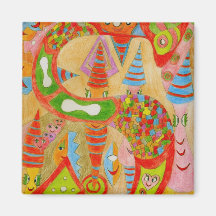 Smiles-13 Refrigerator Magnet