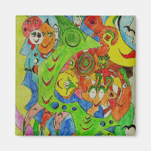 Smiles-2 Fridge Magnet