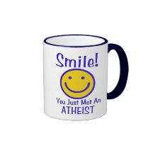 Smiley athée mugs à café