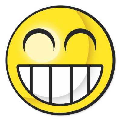 Smiley Big Grin Sticker by Narugi
