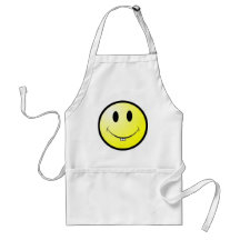 smiley buck tooth apron