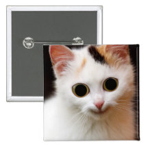 Smiley Cat Buttons