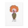 Smiley clown postcards