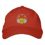 Smiley Dj Embroidered Hat Template embroidered hats