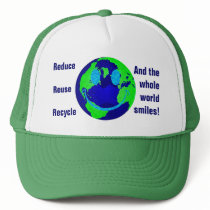 Smiley Earth Hats