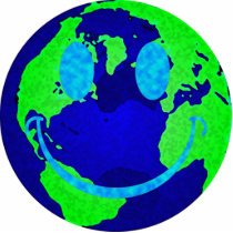 Smiley Earth Photo Sculptures