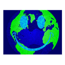 Smiley Earth Post Cards