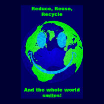 Smiley Earth posters