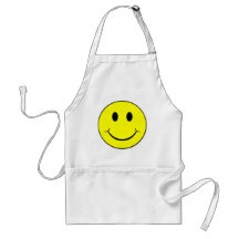 smiley face aprons