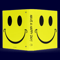 Smiley Face binders