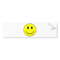 smiley face bumper stickers