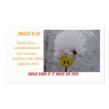 Smiley Face Business Card Templates