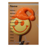 Smiley face business cards