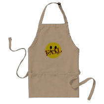 Smiley Face FAIL Aprons