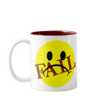 Smiley Face FAIL Mugs
