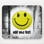 Smiley Face Film Strips Mousepad