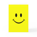 smiley face greeting card