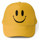 Smiley Face Mesh Hat