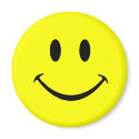 smiley face magnet