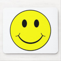 smiley face mouse pads