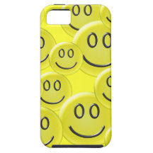 Smiley Face Pattern Design iPhone 5 Case