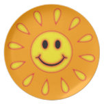 Smiley Face Dinner Plate