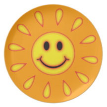 Smiley Face Dinner Plate