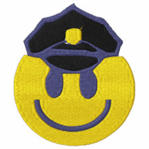 Smiley Face Police Officer