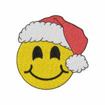 Smiley Face Santa