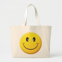 Smiley Face Tote Bags