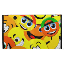 Smiley Faces iPad Folio Cover