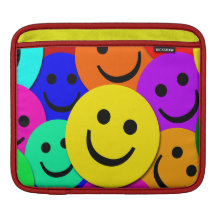Smiley Faces iPad Sleeves