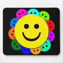 SMILEY FACES MOUSE PADS