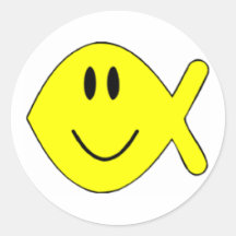 smiley fish 1 stickers