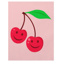 smiley happy face cherries flyer