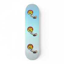 Smiley Hockey Tshirts and Gifts Skate Deck