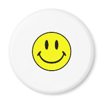 Smiley Fridge Magnet