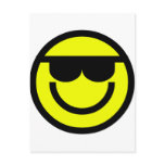 Smiley postcards