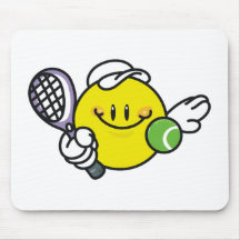 Smiley Racquetball Mouse Mats