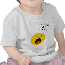 Smiley singer tshirts