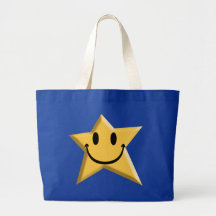 Smiley Star Big Mouth Bag