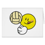Smiley Volleyball cards