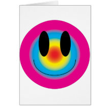 smileyface greeting card