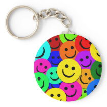 SMILEYS COLLAGE KEY CHAINS